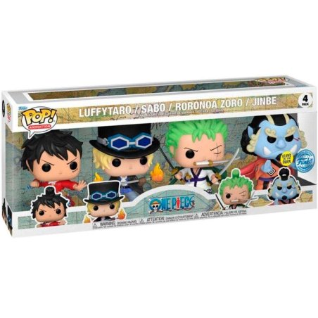 ONE PIECE - POP Animation N° 04 - S4 4pk (GW)