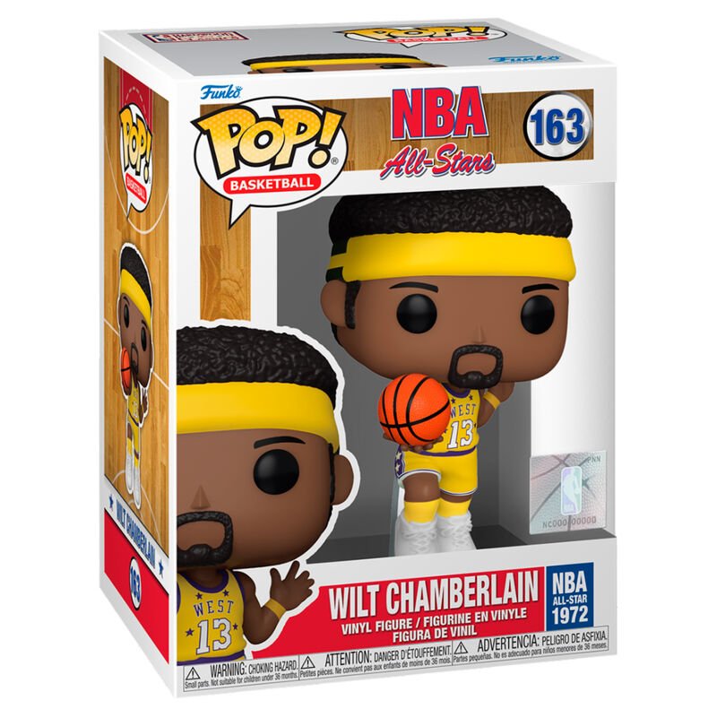 NBA Legends POP! Sports Vinyl Figurine Wilt Chamberlain (1973) 9 cm