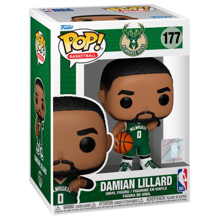 NBA Legends POP! Sports Vinyl Figurine Bucks- Damian Lillard 9 cm