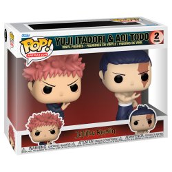 Jujutsu Kaisen POP! Animation Vinyl figurines Itadori & Todo 9 cm