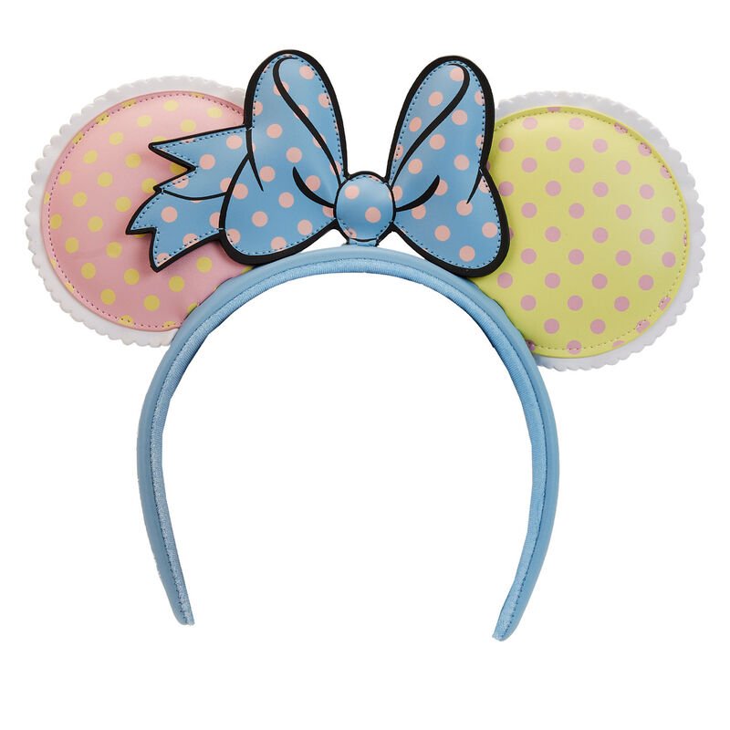 Disney by Loungefly serre-tête Minnie Pastel Color Blocked Dots