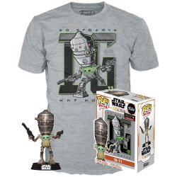 STAR WARS - Booble Head POP N° xx - IG-11 With Child + T-shirt (M)