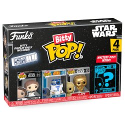 Star Wars pack 4 figurines Bitty POP! Vinyl Leia 2,5 cm
