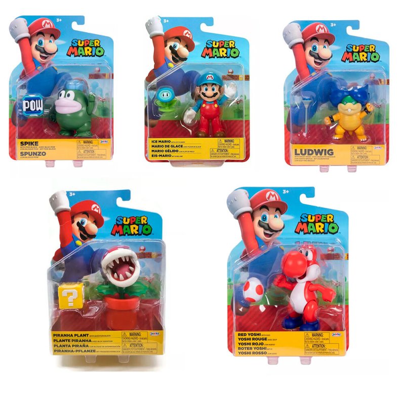 World of Nintendo assortiment figurines Super Mario Wave 39 10 cm (5)