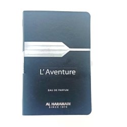 Al Haramain L'Aventure For Men Eau De Parfum Vial Spray 0.02 Ounce