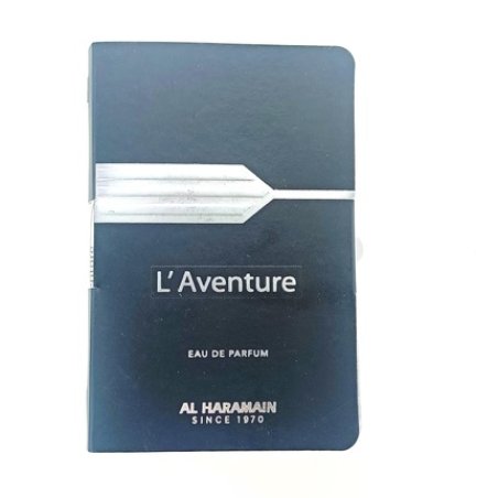 Al Haramain L'Aventure For Men Eau De Parfum Vial Spray 0.02 Ounce