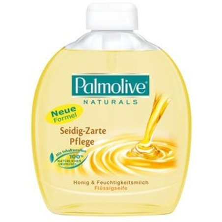 Palmolive Naturals Liquid Soap Silky-Smooth Care with Honey and Moisturizing Milk Refill Bottle 300ml