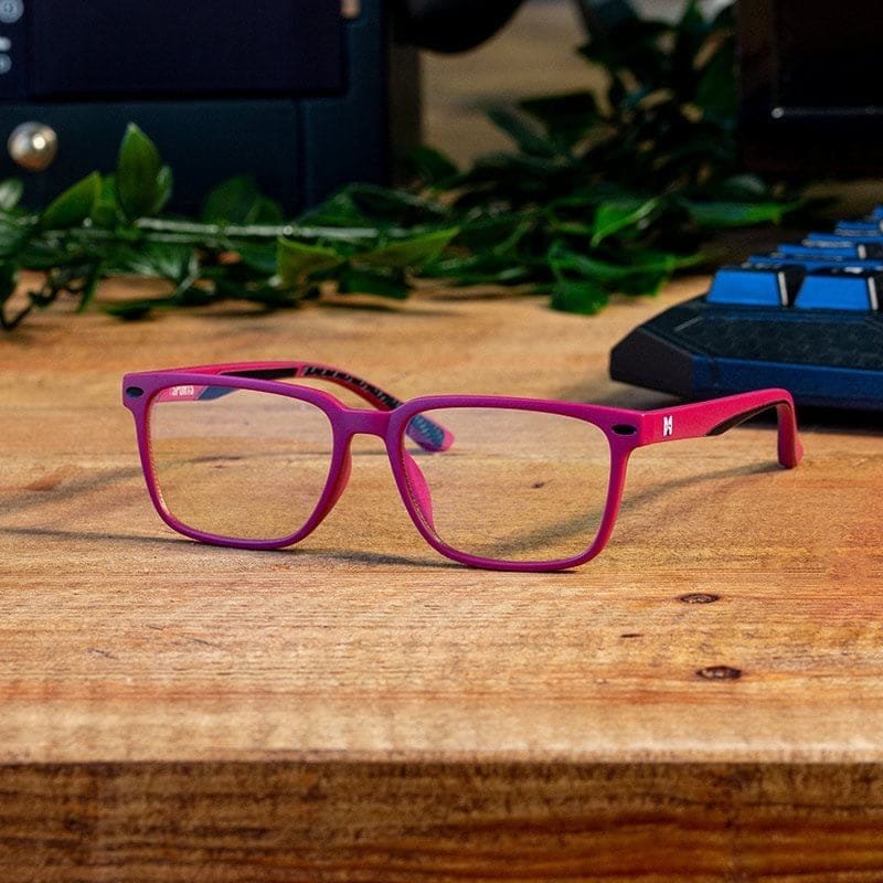 Numskull eSports Glasses Kids Pink Blue Light Blocking