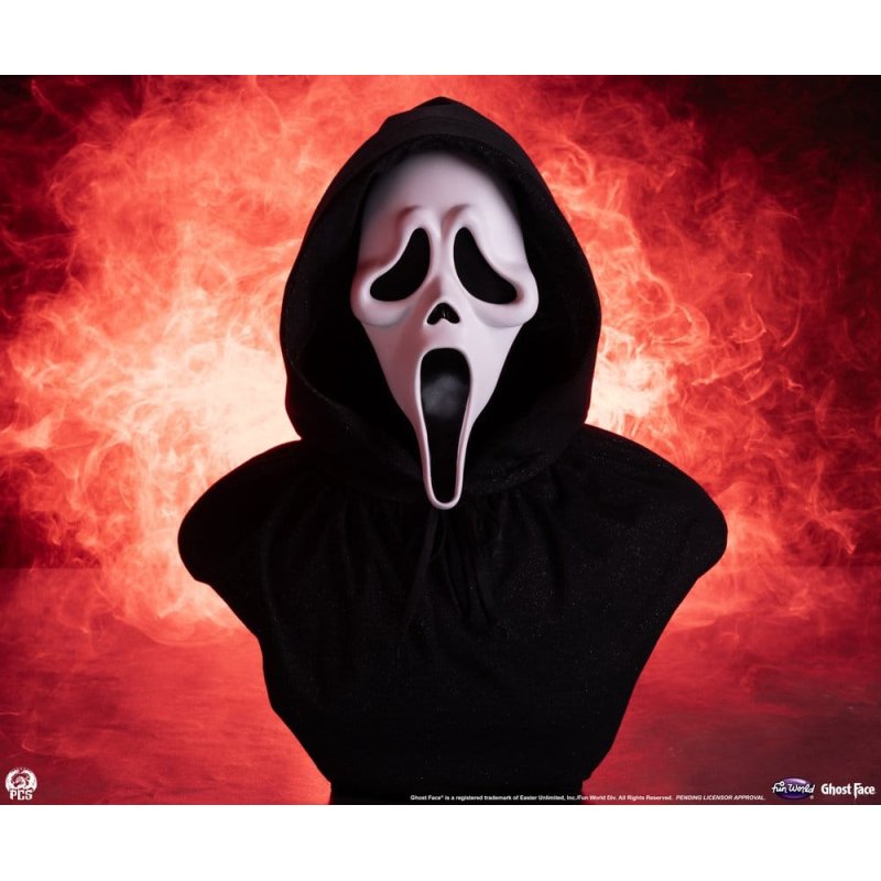 Ghost Face Life-Size Bust 56 cm
