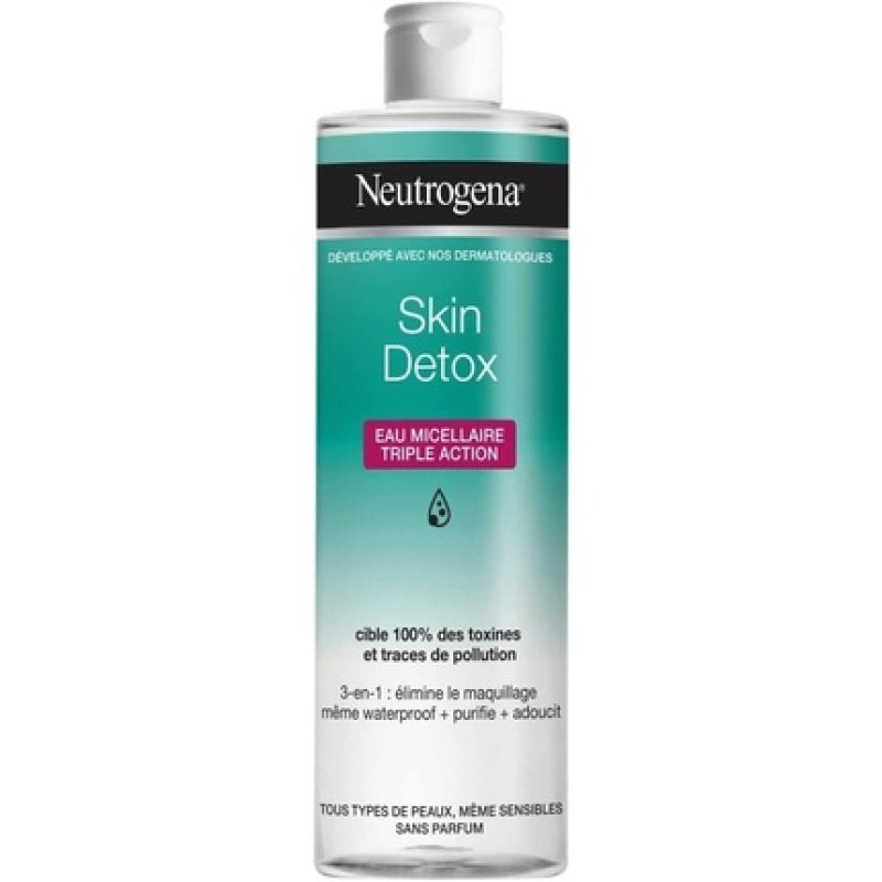 Neutrogena Skin Detox Triple Action Micellar Water 400ml