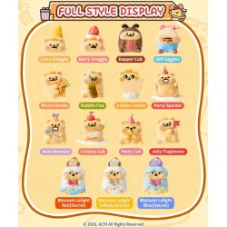 BEARISBUG - Sweetie's Party Series - Blind Box 4 Set de 3 Figurine
