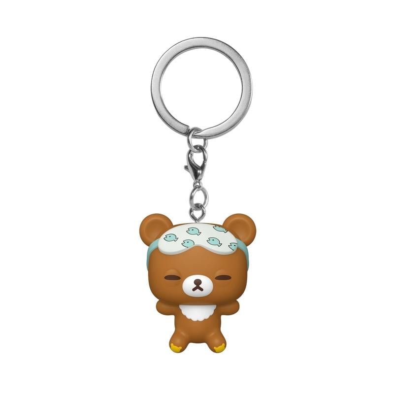 RILAKKUMA - Pocket Pop Keychain - Chairoikoguma Sleepy