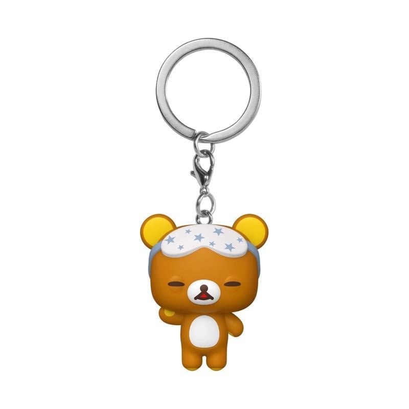 RILAKKUMA - Pocket Pop Keychain - Rilakkuma Sleepy