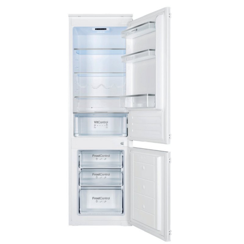 Hotte visière 60cm, Blanc , Aspiration : 170m3/h , Hauteur 8cm , Filtre *
