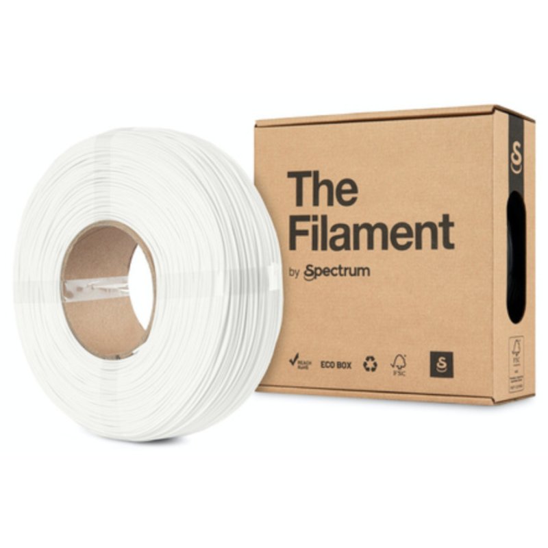 Spectrum Filaments TF-24042 3D printing material Polylactic acid (PLA) White 1 kg