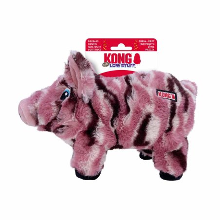 Kong - Low Stuff Stripes Pig - 16.5 x 26.5 x 7.5 cm