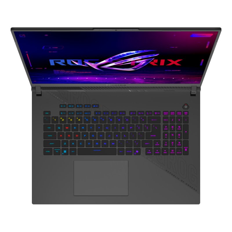 ASUS ROG Strix G18 G814PP-S8075W AMD Ryzen™ 9 8940HX Ordinateur portable 45,7 cm (18") WUXGA 32 Go DDR5-SDRAM 1 To
