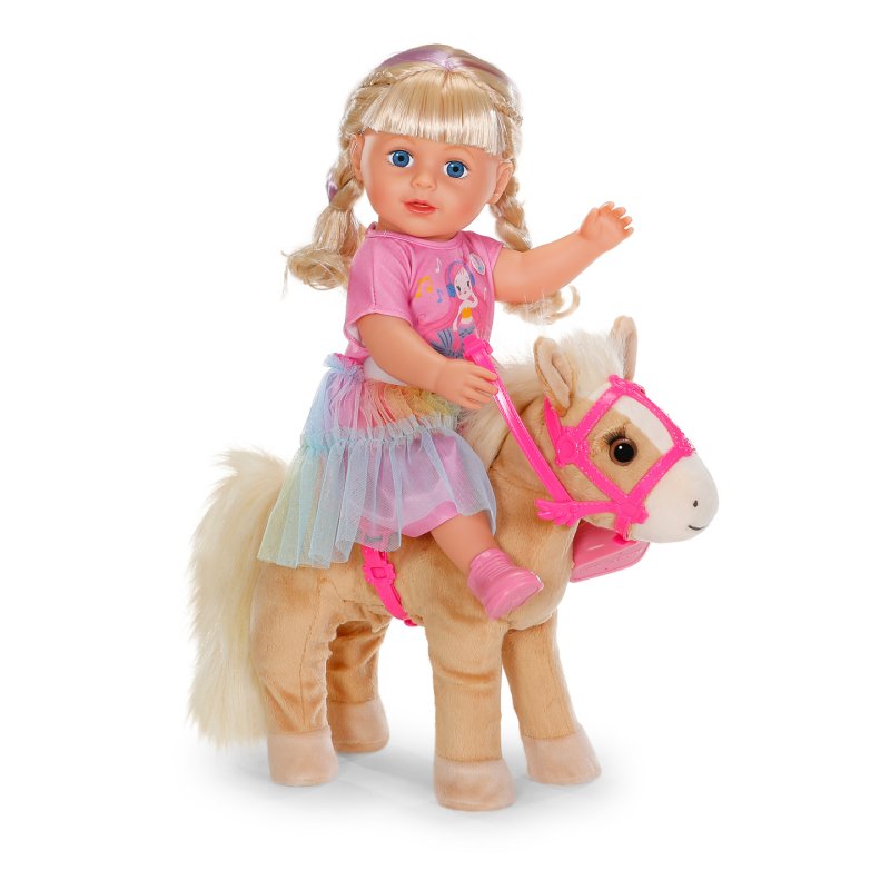 BABY born My Horse Cutie with Box Chien de poupée