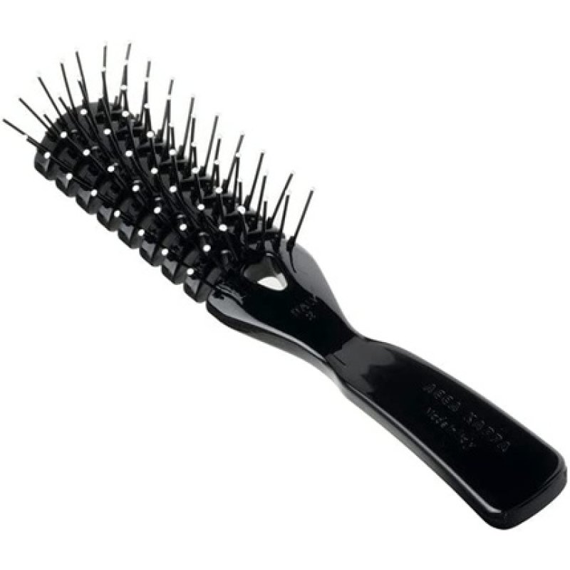 ACCA KAPPA 5516 Black Hairbrush