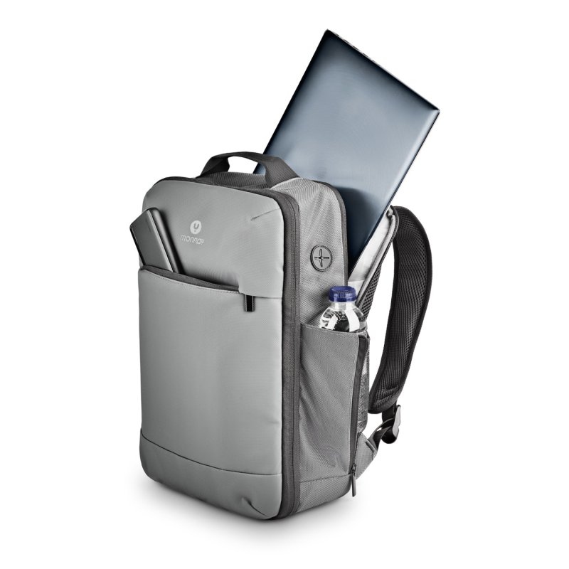Sac à Dos Ordinateur Portable NGS Monray Horizon 14.1" max (Gris)