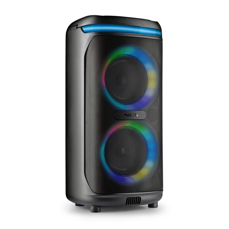 NGS WILD DRIP Enceinte portable stéréo Noir 40 W