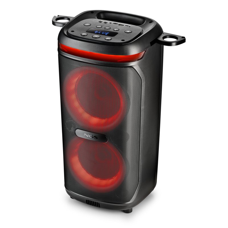 NGS WILD DRIP Stereo portable speaker Black 40 W
