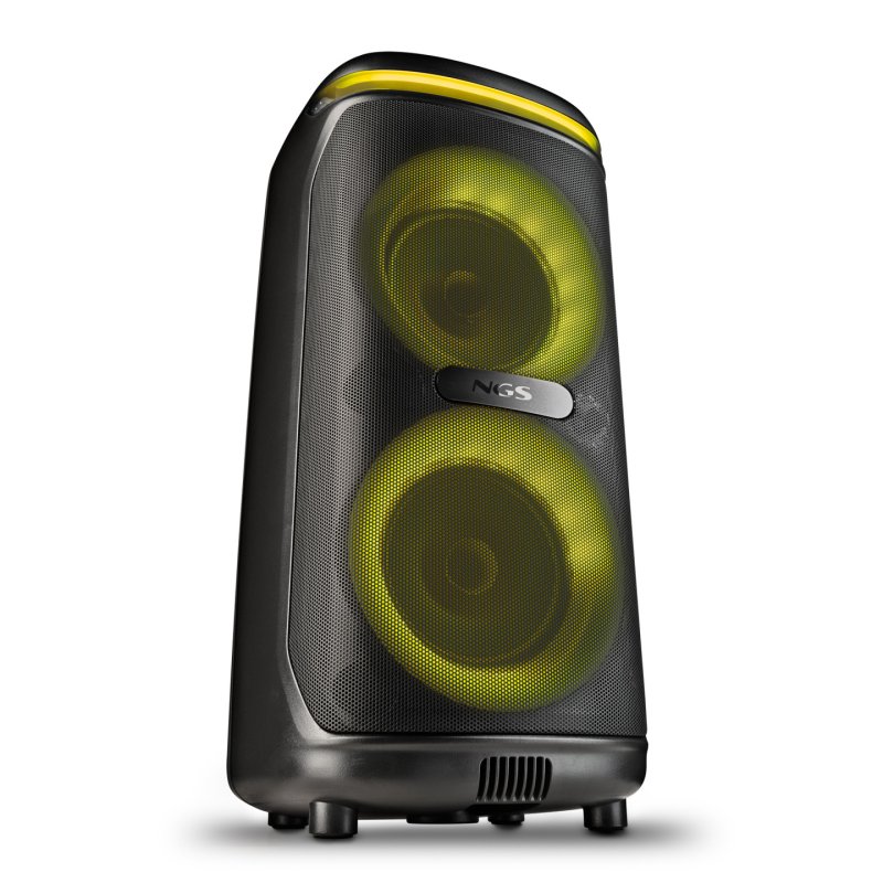 Enceintes nomade Bluetooth NGS Wild Drip RGB (Noir)