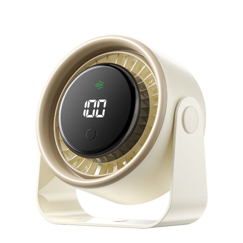 Ventilateur de bureau sur batterie Vention Lite 01 - Ø13cm (Noir/Violet)