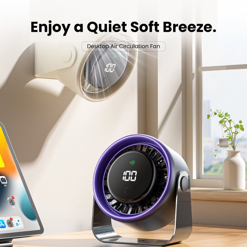 Vention PBJH0 personal handheld mister/fan Black