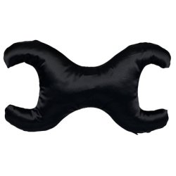 La Petite - lille pude med 100% silkebetræk Black