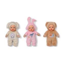Zapf Baby born for babies Cutie 3 sortiert 18cm PDQ