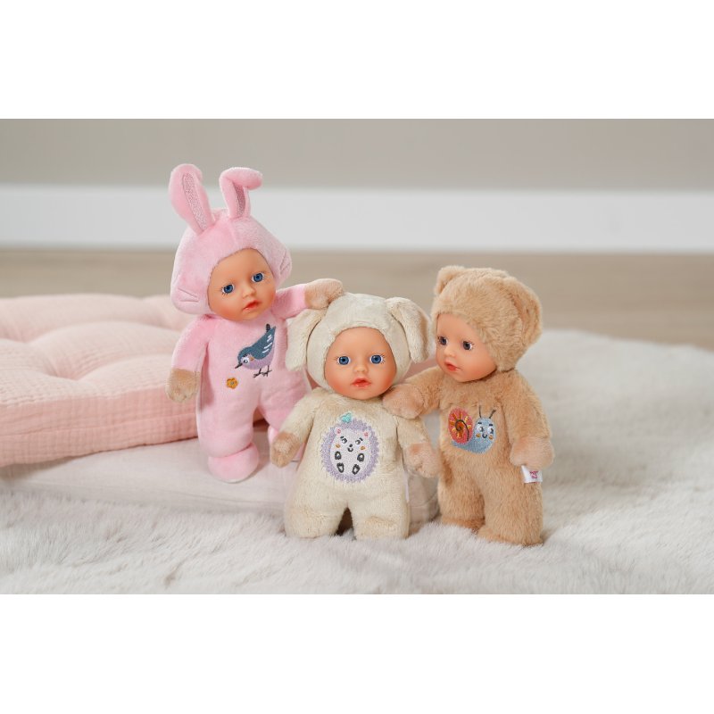 Zapf Baby born for babies Cutie 3 sortiert 18cm PDQ