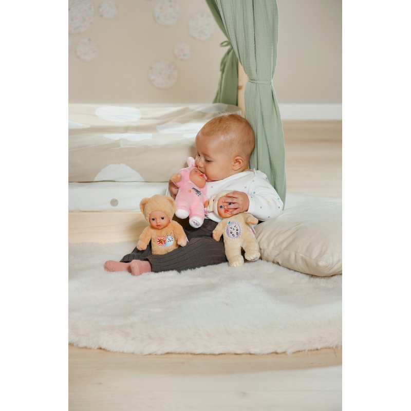 Zapf Baby born for babies Cutie 3 sortiert 18cm PDQ