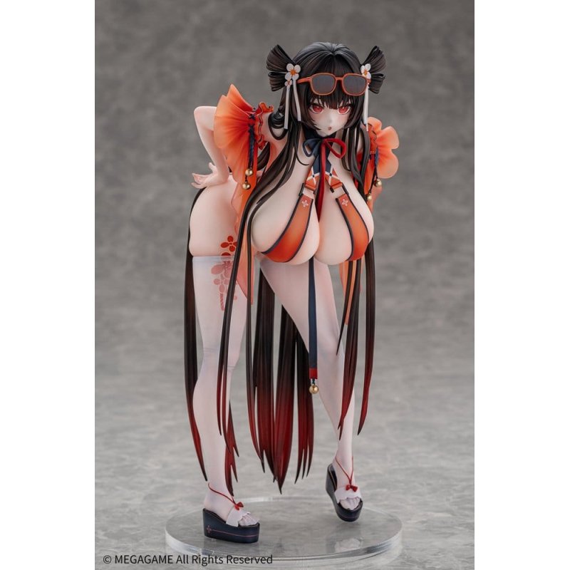 Daiblos Core PVC Figure 1/6 Maree Rouge Rakubai no Utage 25 cm