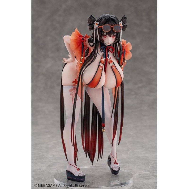 Daiblos Core PVC Figure 1/6 Maree Rouge Rakubai no Utage Wet Ver. 25 cm