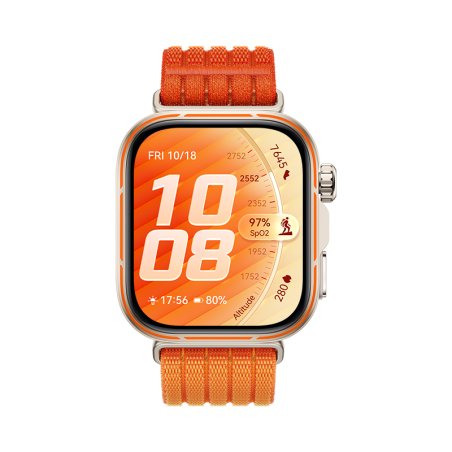 Huawei WATCH Fit 5 Pro 4.88 cm (1.92") AMOLED 44.5 mm Digital 480 x 408 pixels Touchscreen Gold GPS (satellite)