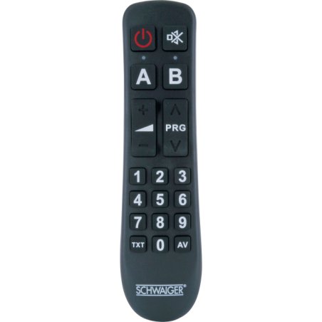 Schwaiger UFB1100 533 remote control IR Wireless DVD/Blu-ray, TV, TV Tuner, TV set-top box Press buttons