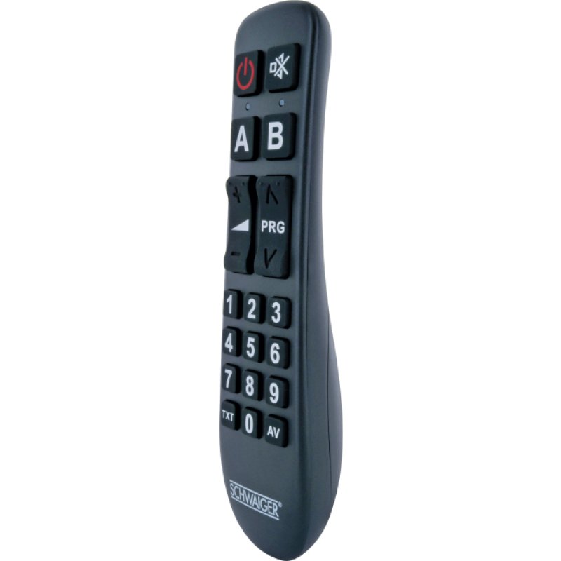Schwaiger UFB1100 533 remote control IR Wireless DVD/Blu-ray, TV, TV Tuner, TV set-top box Press buttons