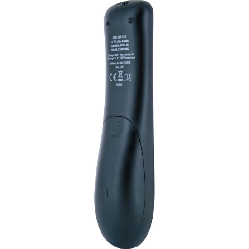Schwaiger UFB1100 533 télécommande IR Wireless DVD/Blu-ray, TV, Tuner TV, Boitier décodeur TV Appuyez sur les boutons
