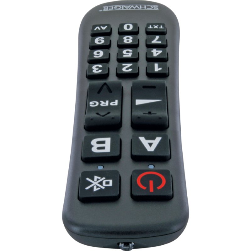 Schwaiger UFB1100 533 remote control IR Wireless DVD/Blu-ray, TV, TV Tuner, TV set-top box Press buttons
