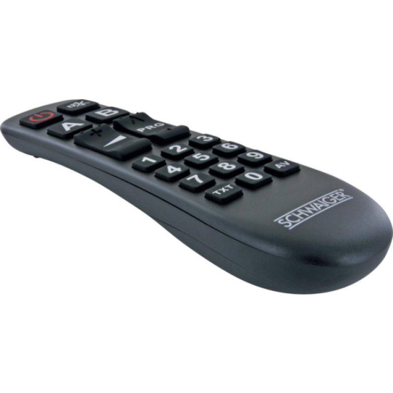 Schwaiger UFB1100 533 remote control IR Wireless DVD/Blu-ray, TV, TV Tuner, TV set-top box Press buttons