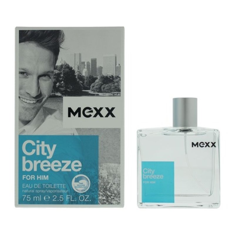 Mexx City Breeze For Him Eau De Toilette 75ml Men Spray