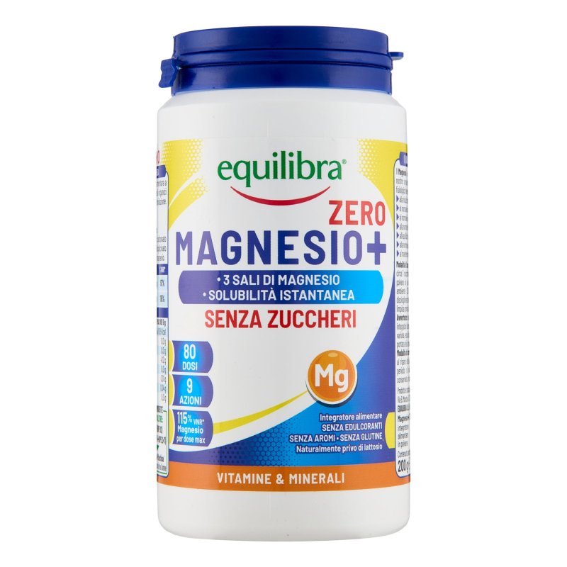Equilibra Magnesium Powder 200g Instant Solubility 3 Sources Of Magnesium Reduces Fatigue No Added Flavors Gluten Free