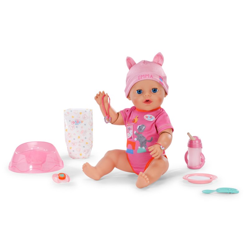 Zapf Baby born Emma Click & Play 43cm