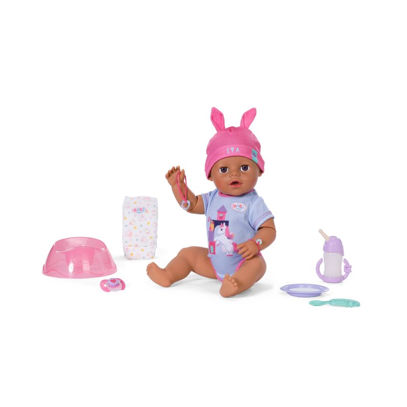 Zapf Baby born Eva Click & Play 43cm