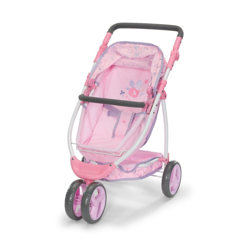 Zapf Baby born Deluxe Puppenwagen Blumen
