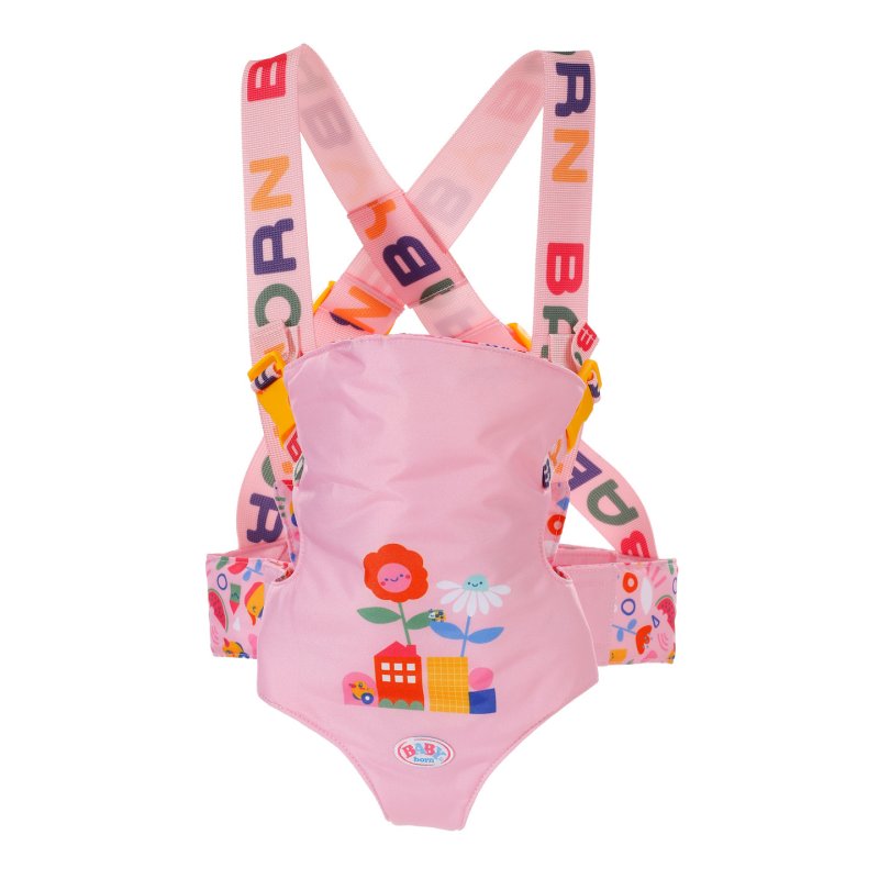 Zapf Baby born Babytragesitz Pink