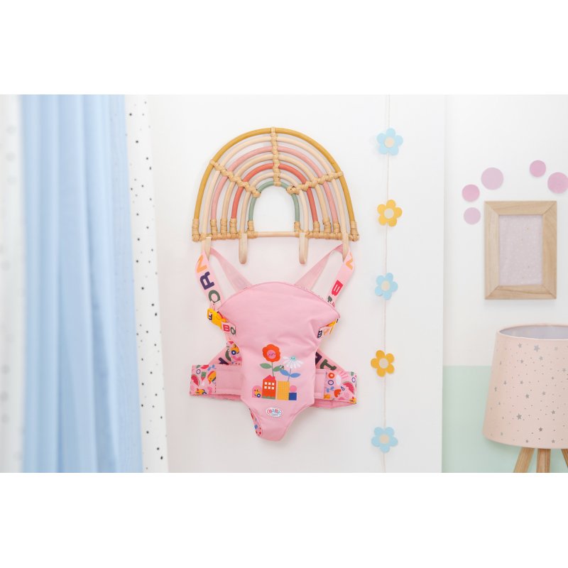 Zapf Baby born Babytragesitz Pink