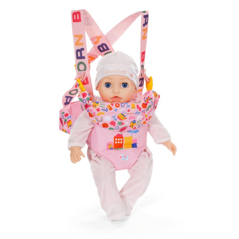 Zapf Baby born Babytragesitz Pink
