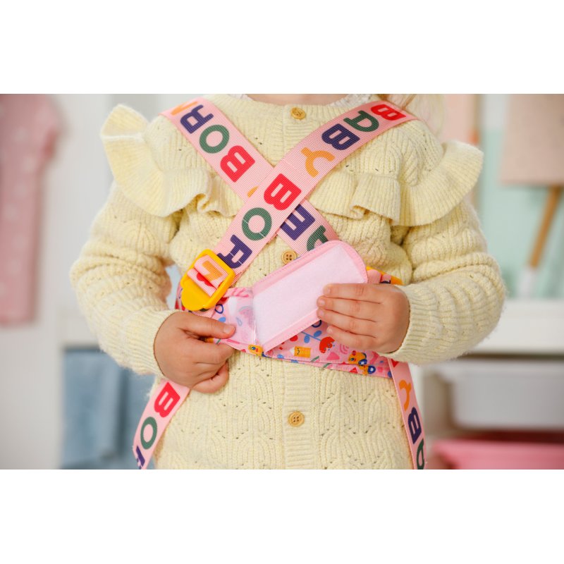 Zapf Baby born Babytragesitz Pink